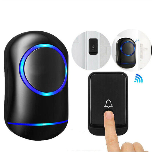 Wireless Door Bells Waterproof Long Range Plug In Home Cordless Doorbell